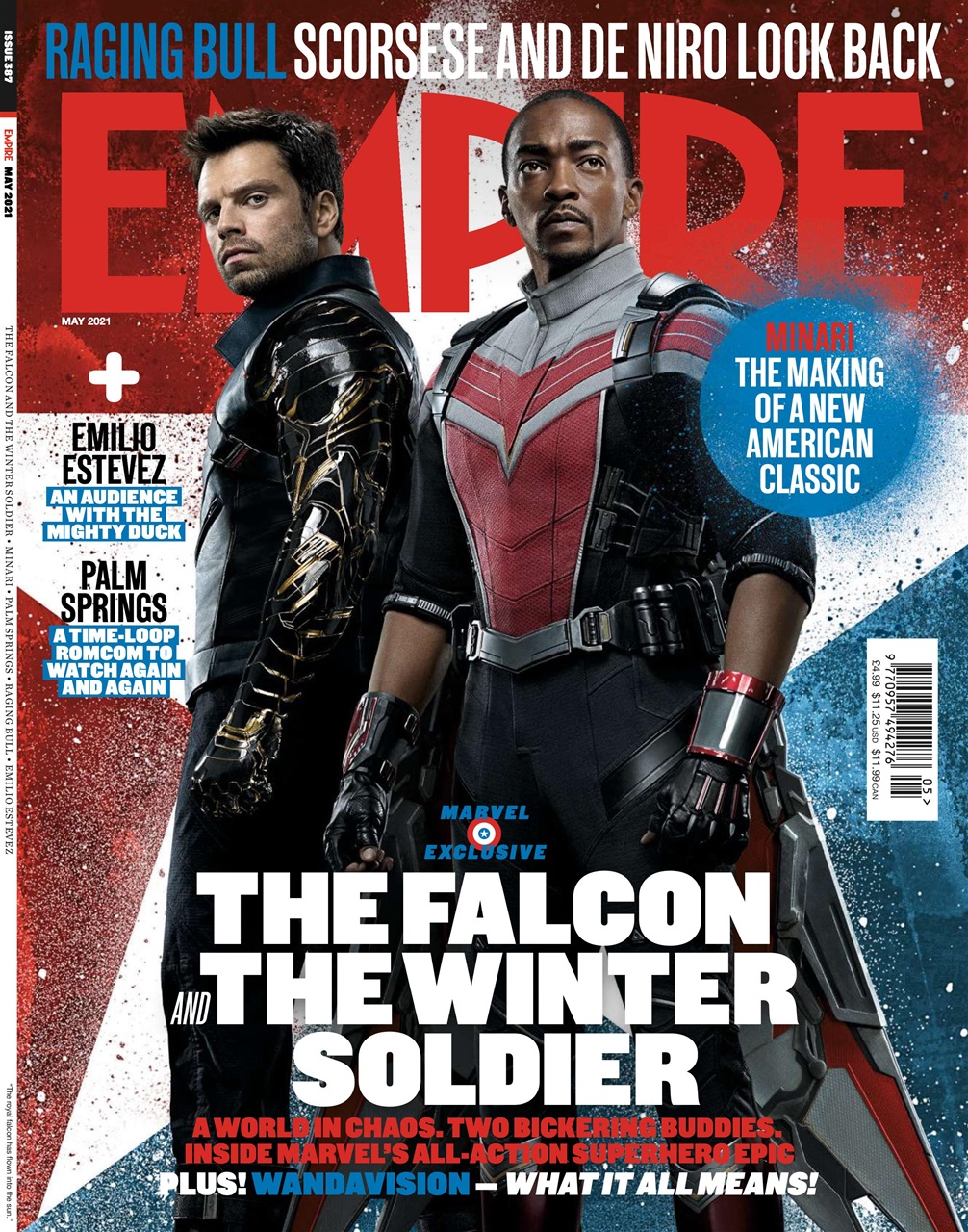 EMPIRE magazine side cover Issue 387  May 2021