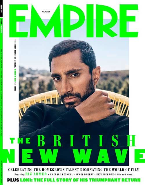EMPIRE magazine side cover Issue 390  July 2021