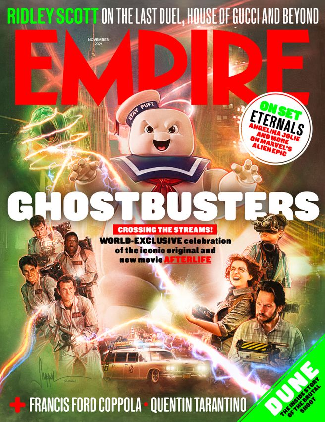 EMPIRE magazine side cover  November 2021