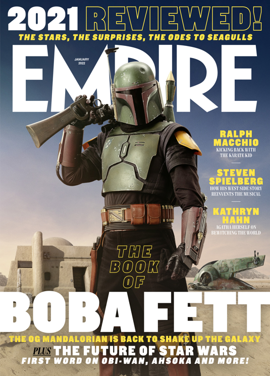 EMPIRE magazine side cover Issue 396  January 2022