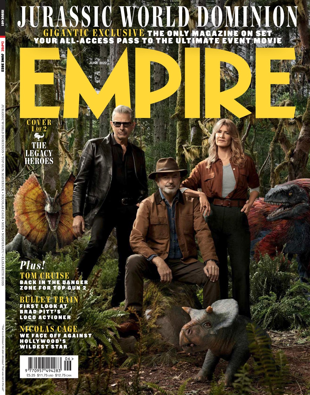 EMPIRE magazine side cover Issue 401  June 2022