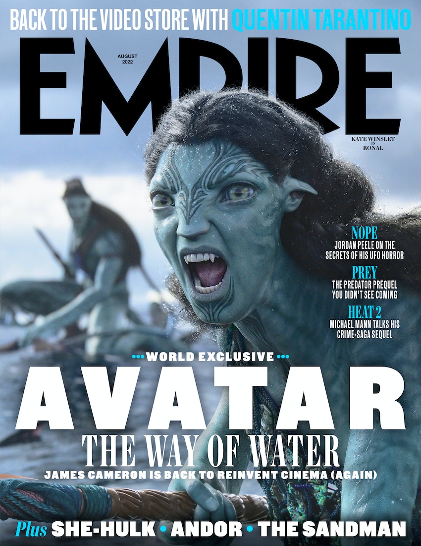 EMPIRE magazine side cover Issue 404  August 2022