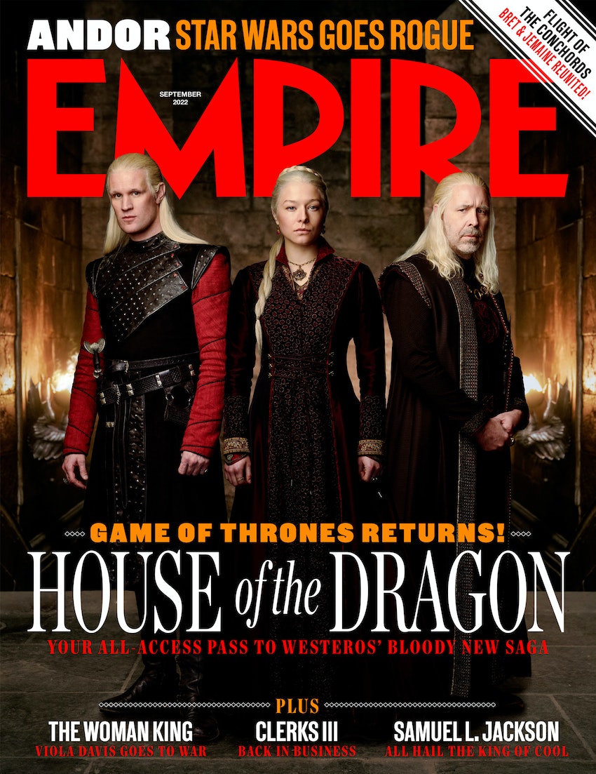 EMPIRE magazine side cover Issue 405  September 2022