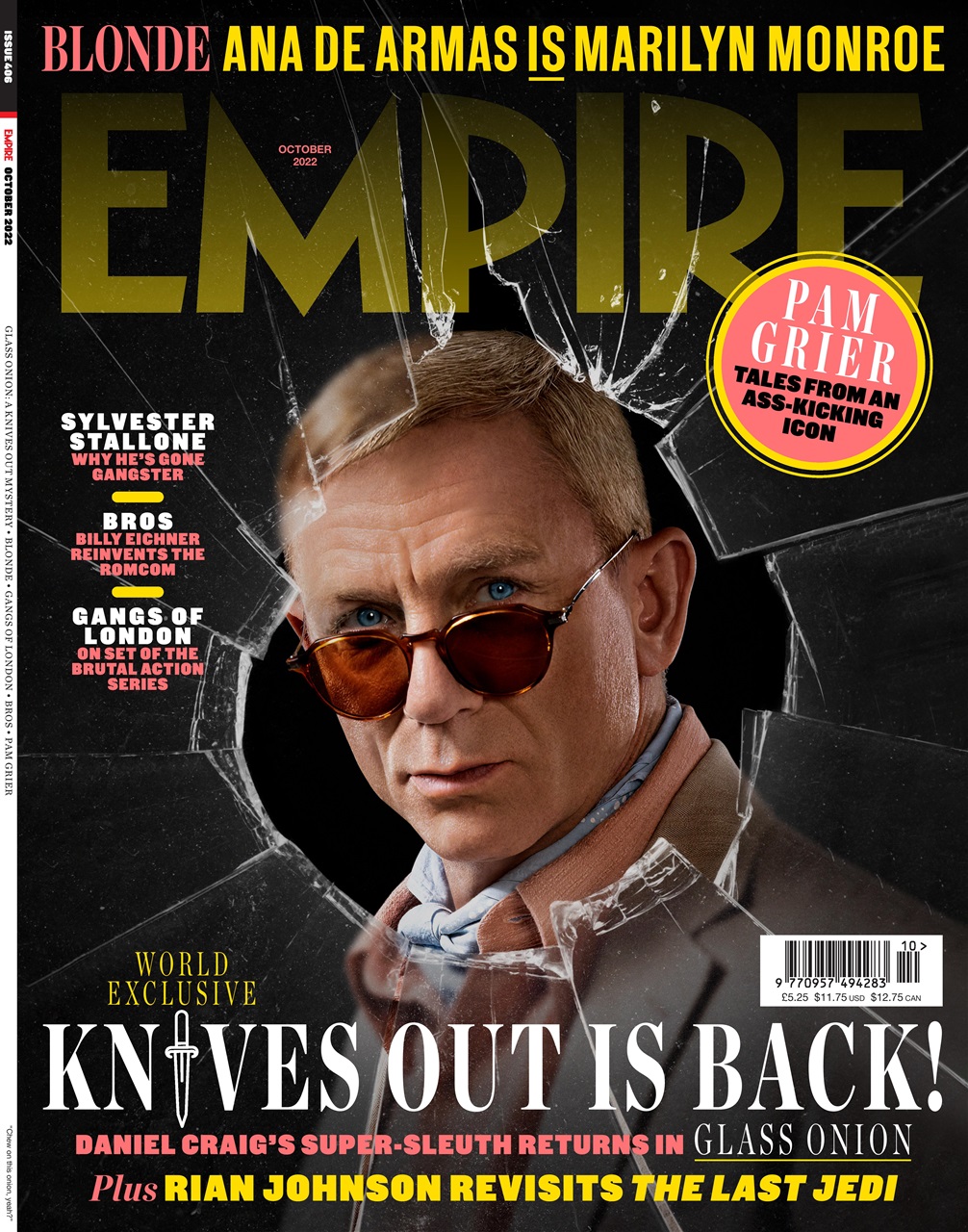 EMPIRE magazine side cover Issue 406  October 2022