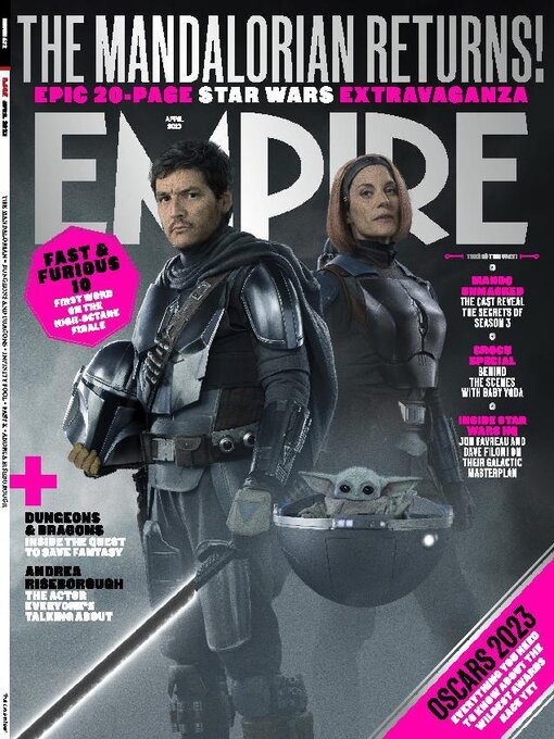 EMPIRE magazine side cover Issue 412  April 2023