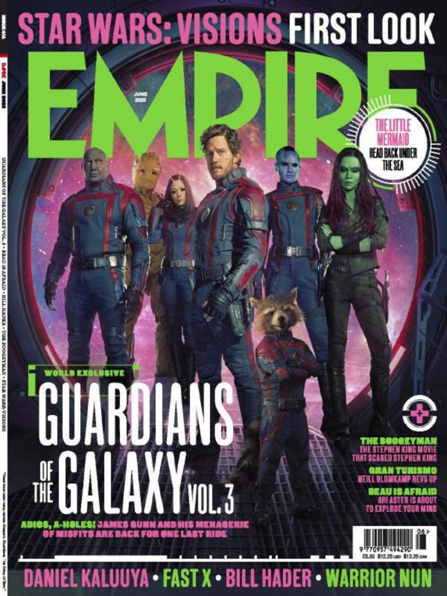 EMPIRE magazine side cover Issue 414  June 2023