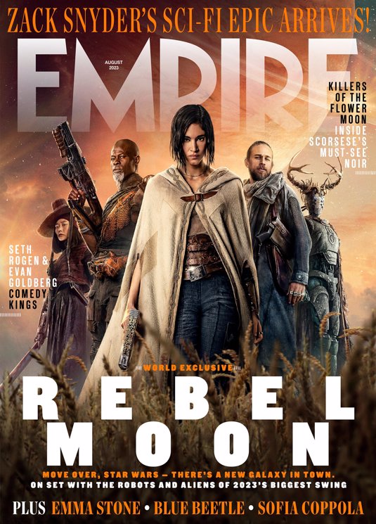 EMPIRE magazine side cover Issue 417  August 2023