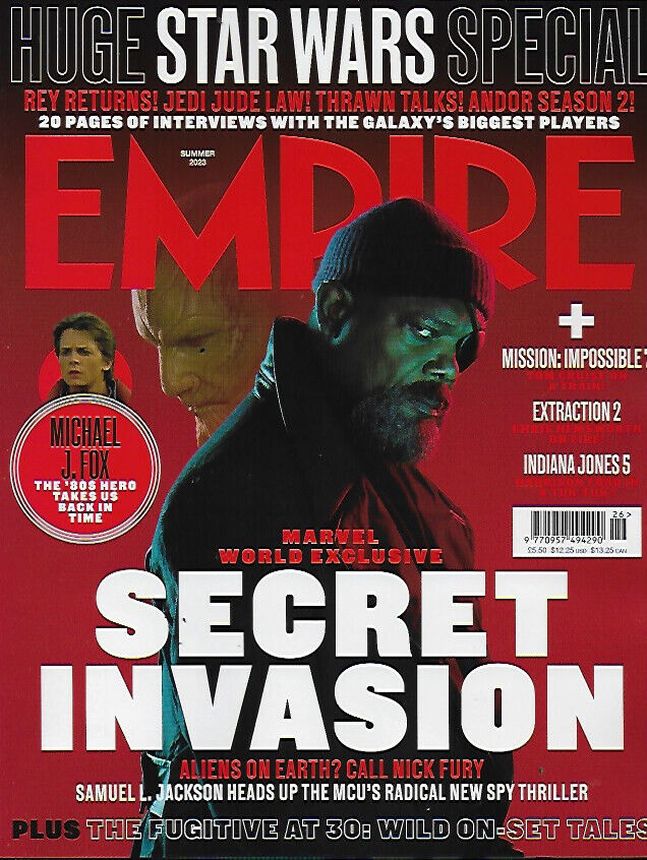 EMPIRE magazine side cover Issue 415 Summer 2023
