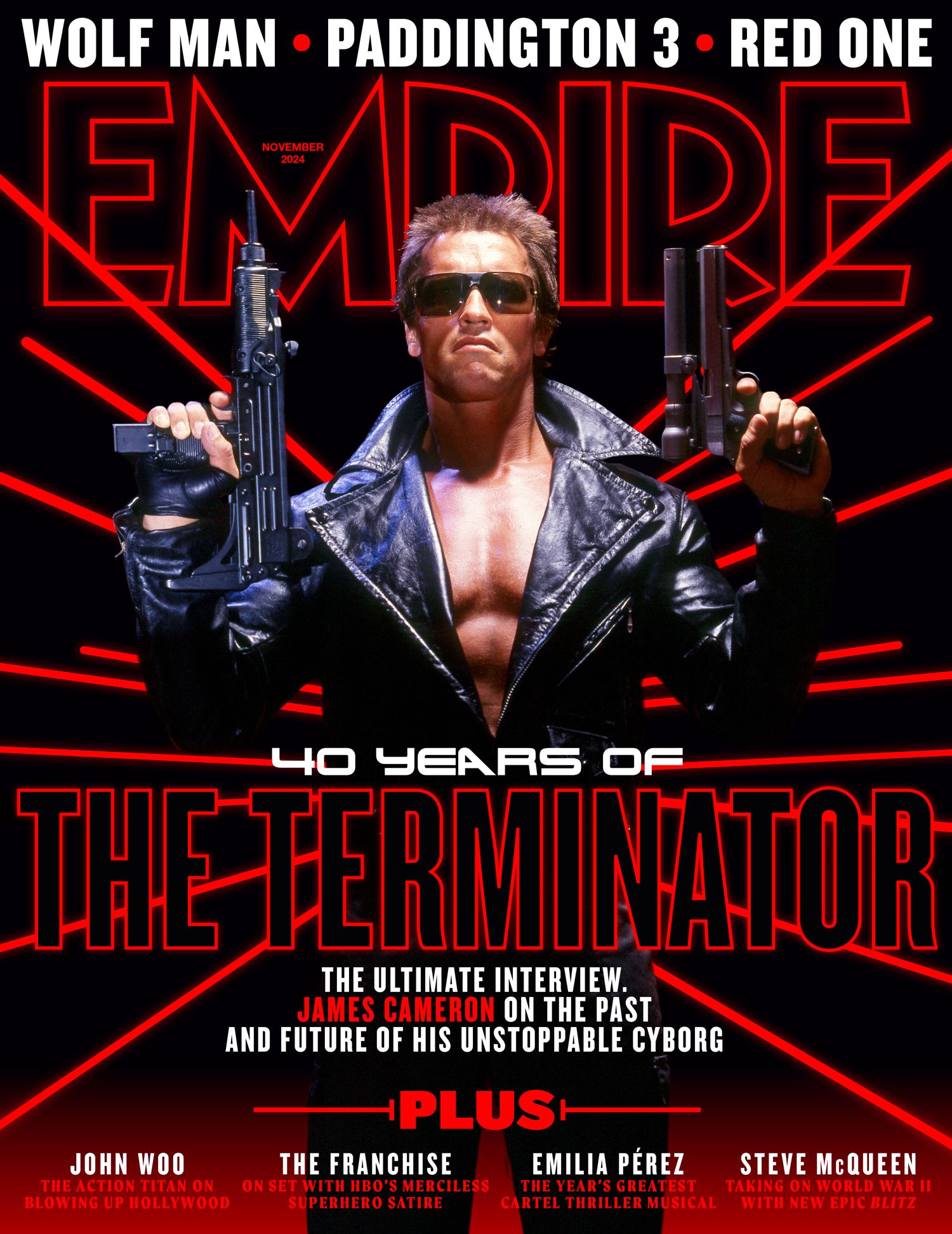 EMPIRE magazine side cover Issue 433  November 2024