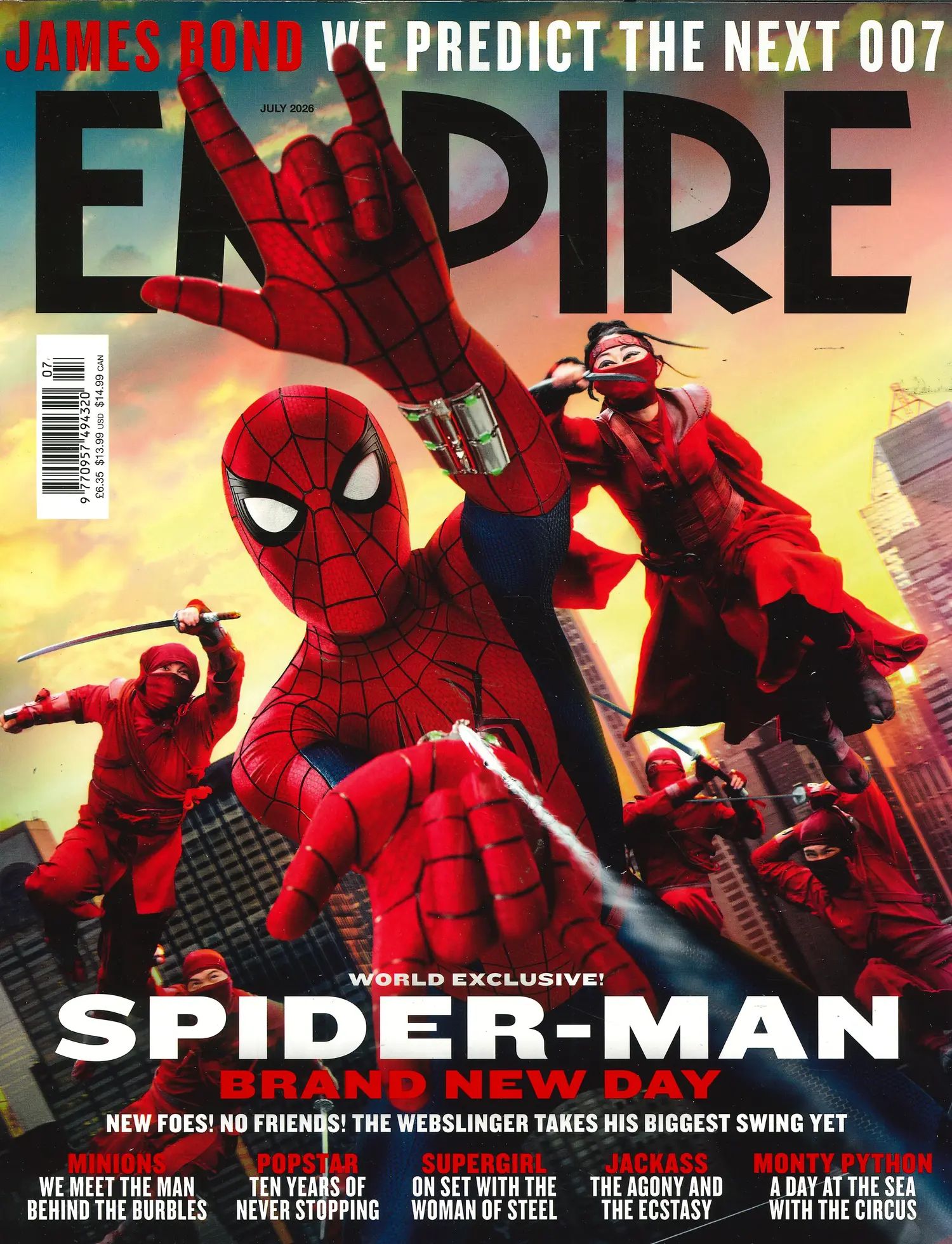 EMPIRE magazine cover  July 2026