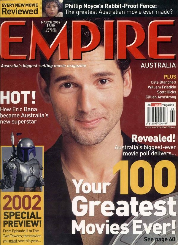 EMPIRE (Au) magazine side cover Issue 6 March 2002