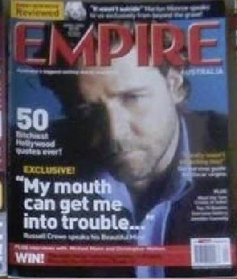EMPIRE (Au) magazine side cover Issue 7 April 2002