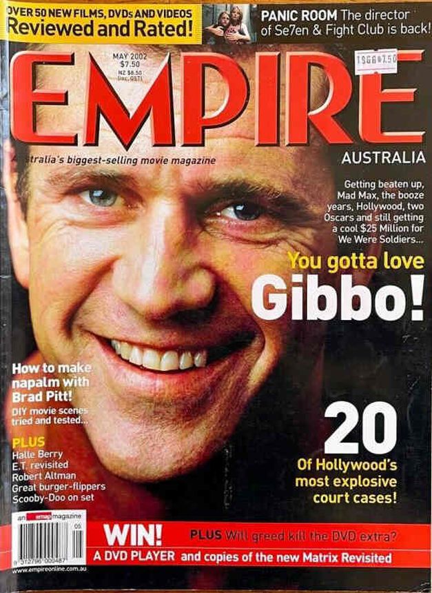 EMPIRE (Au) magazine side cover Issue 8 May 2002