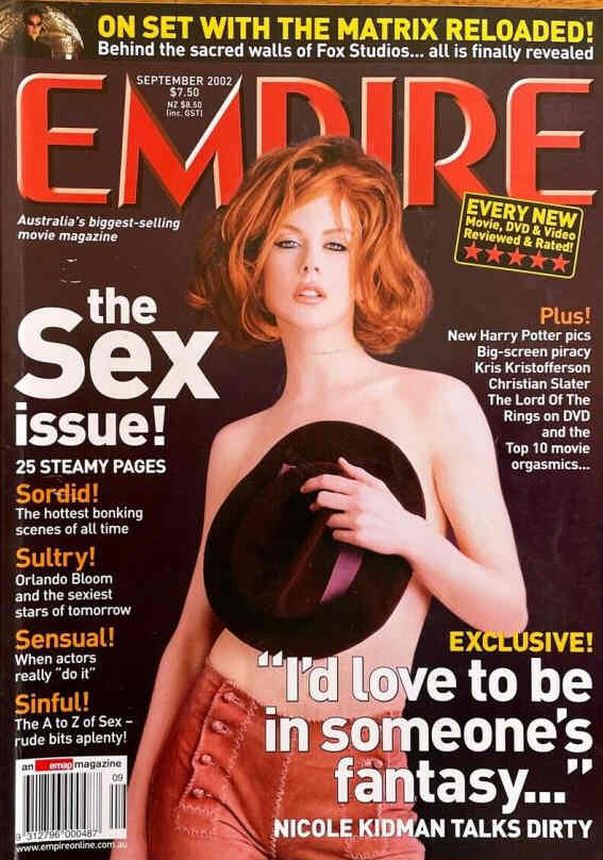 EMPIRE (Au) magazine side cover Issue 12 September 2002