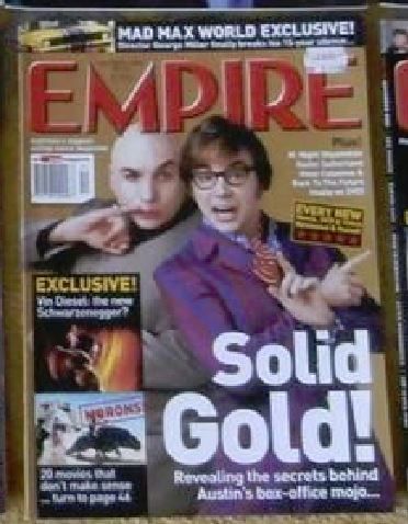 EMPIRE (Au) magazine side cover Issue 13 October 2002