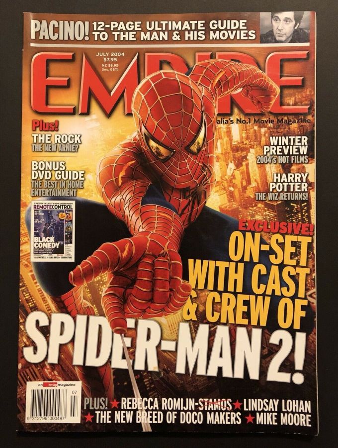 EMPIRE (Au) magazine side cover Issue 32 July 2004