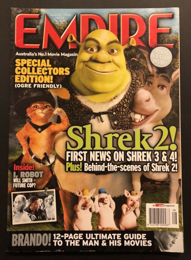 EMPIRE (Au) magazine side cover Issue 33 August 2004