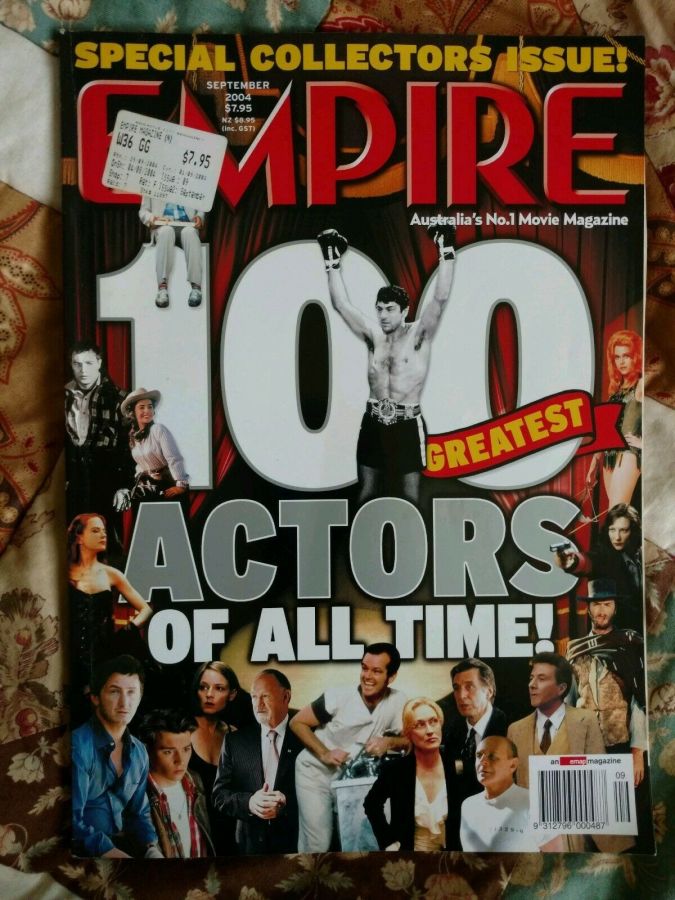 EMPIRE (Au) magazine side cover Issue 34 September 2004