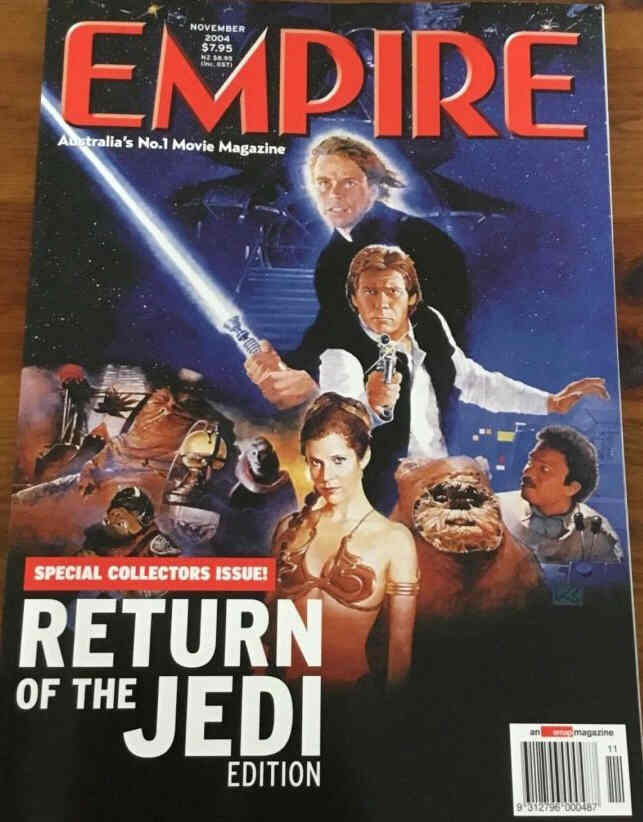 EMPIRE (Au) magazine side cover Issue 36 November 2004