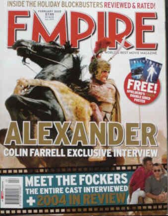 EMPIRE (Au) magazine side cover Issue 38 February 2005