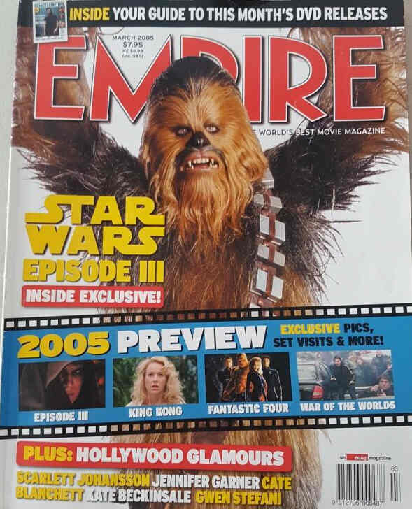 EMPIRE (Au) magazine side cover Issue 39 March 2005