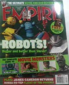 EMPIRE (Au) magazine side cover Issue 40 April 2005