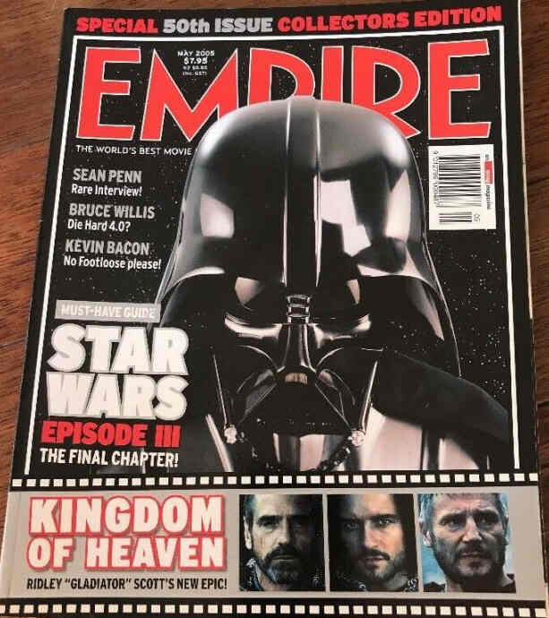 EMPIRE (Au) magazine side cover Issue 41 May 2005