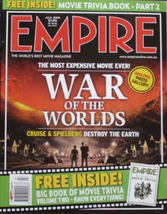 EMPIRE (Au) magazine side cover Issue 43 July 2005