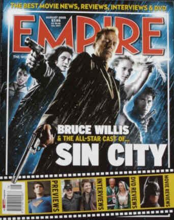 EMPIRE (Au) magazine side cover Issue 44 August 2005
