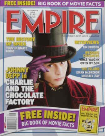 EMPIRE (Au) magazine side cover Issue 45 September 2005