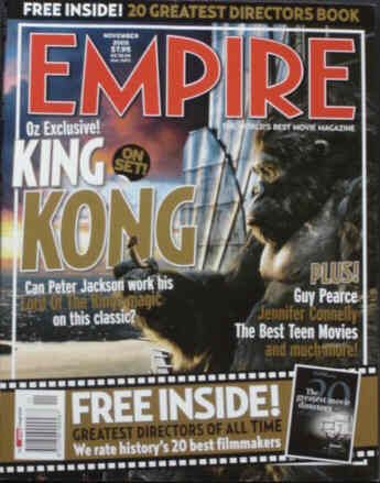 EMPIRE (Au) magazine side cover Issue 47 November 2005