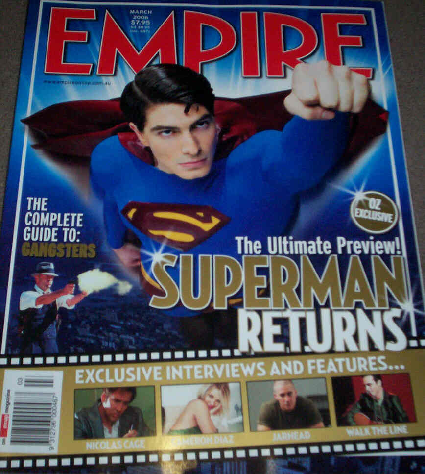 EMPIRE (Au) magazine side cover Issue 50 March 2006