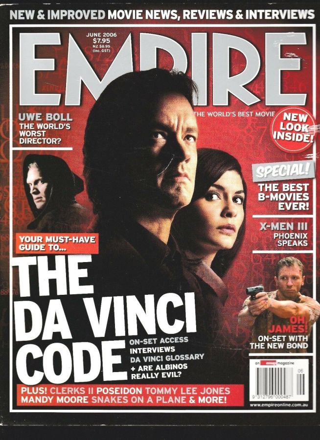 EMPIRE (Au) magazine side cover Issue 53 June 2006