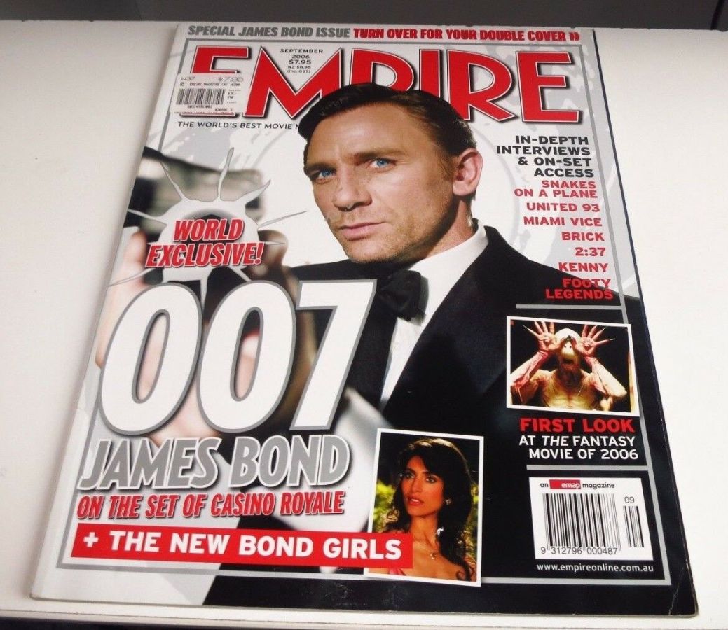 EMPIRE (Au) magazine side cover Issue 56 September 2006