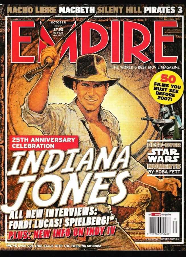 EMPIRE (Au) magazine side cover Issue 57 October 2006