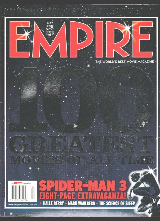 EMPIRE (Au) magazine side cover Issue 63 May 2007