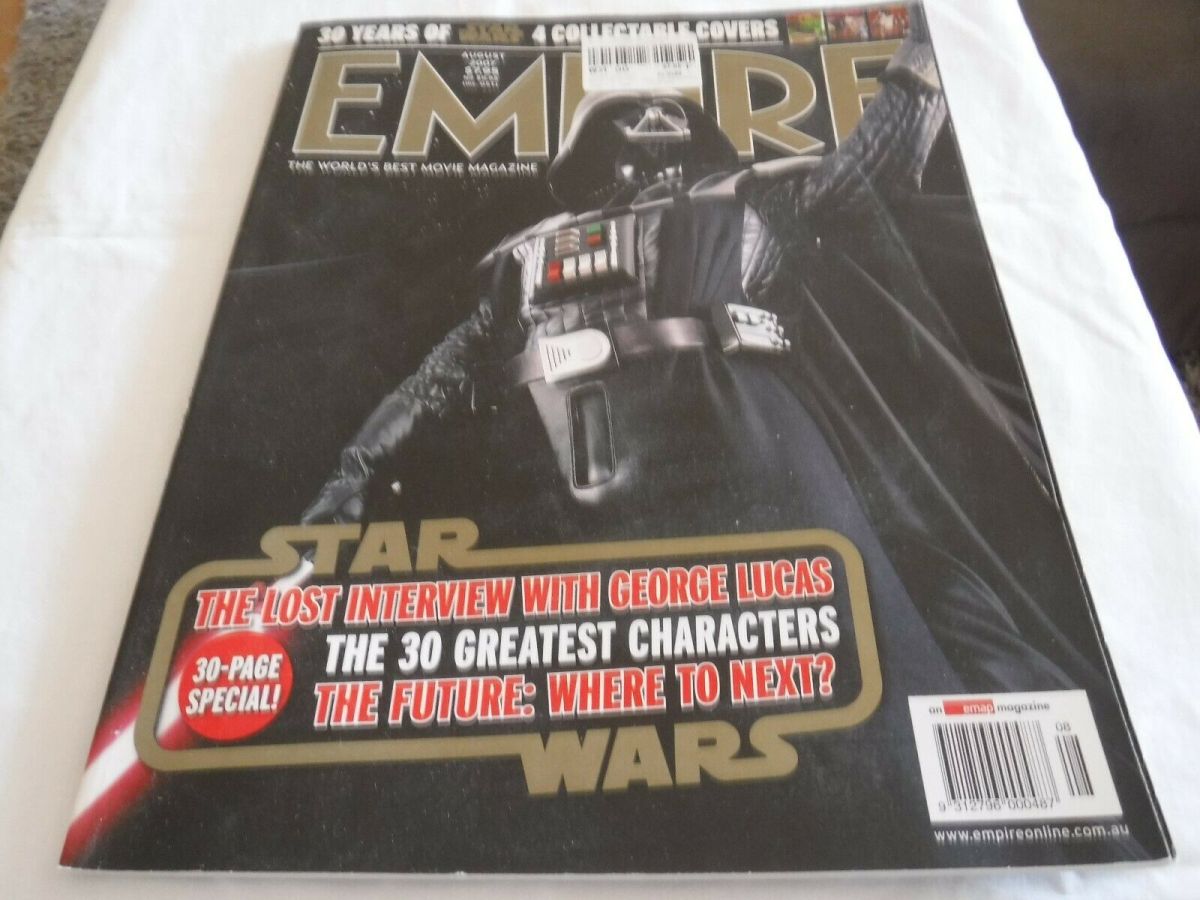 EMPIRE (Au) magazine side cover Issue 66 August 2007