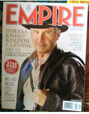 EMPIRE (Au) magazine side cover Issue 76 June 2008