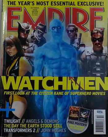 EMPIRE (Au) magazine side cover Issue 80 October 2008