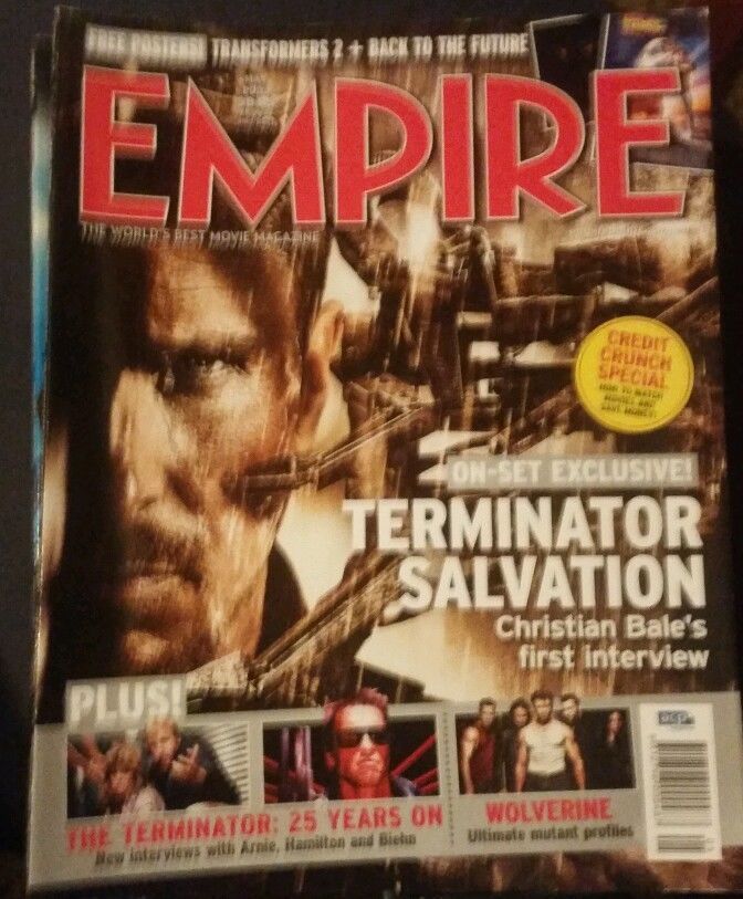 EMPIRE (Au) magazine side cover Issue 86 May 2009
