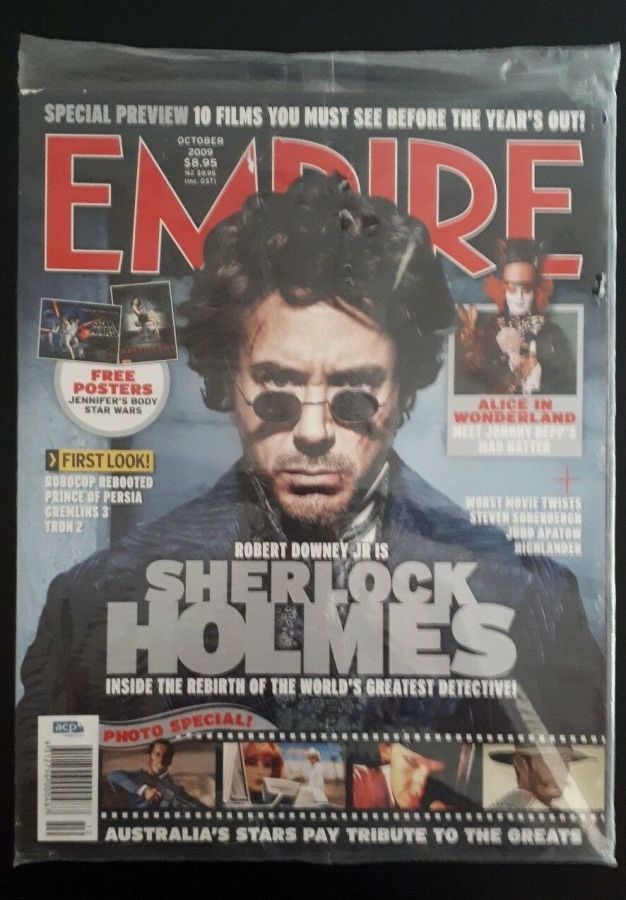 EMPIRE (Au) magazine side cover Issue 91 October 2009