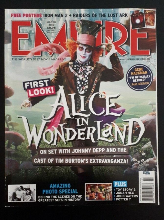 EMPIRE (Au) magazine side cover Issue 95 March 2010