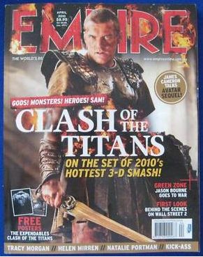 EMPIRE (Au) magazine side cover Issue 96 April 2010