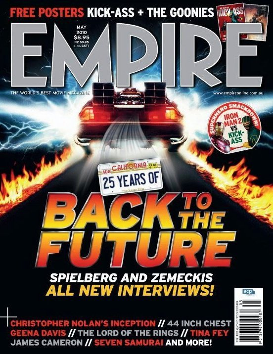 EMPIRE (Au) magazine side cover Issue 97 May 2010