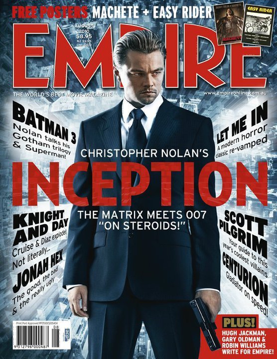 EMPIRE (Au) magazine side cover Issue 100 August 2010