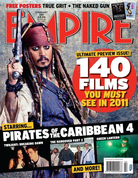 EMPIRE (Au) magazine side cover Issue 105 February 2011