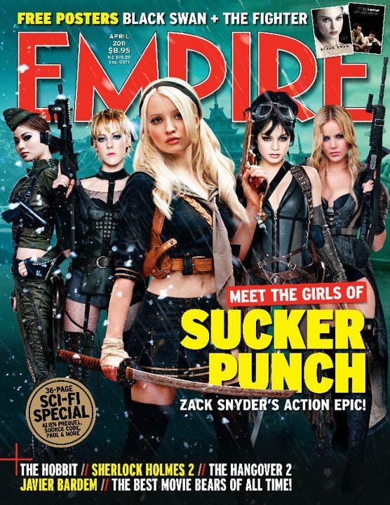 EMPIRE (Au) magazine side cover Issue 107 April 2011