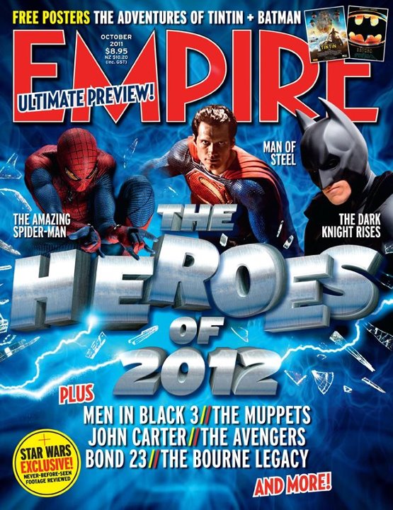 EMPIRE (Au) magazine side cover Issue 113 October 2011
