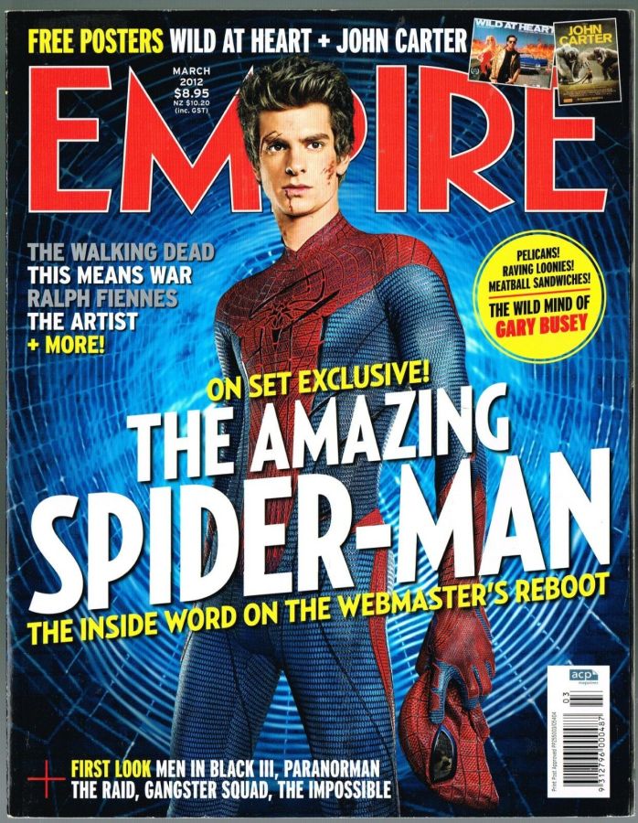 EMPIRE (Au) magazine side cover Issue 117 March 2012
