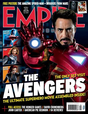 EMPIRE (Au) magazine side cover Issue 118 April 2012